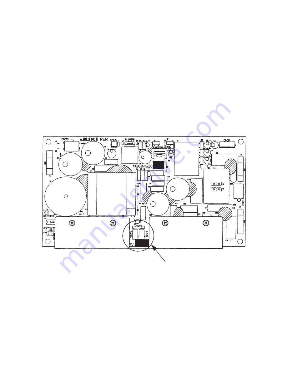 JUKI MB-1800 series Engineer'S Manual Download Page 41