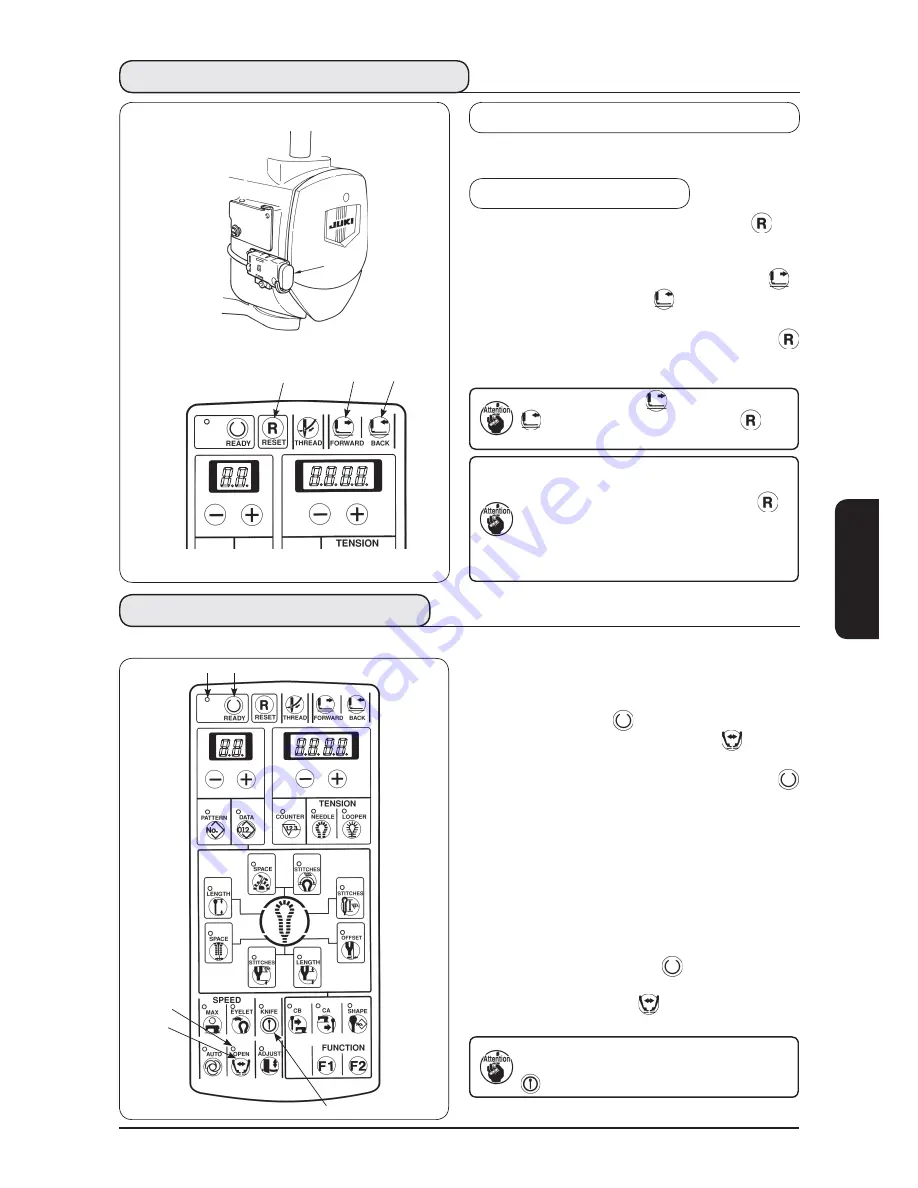 JUKI MEB-3200 Series Instruction Manual Download Page 203