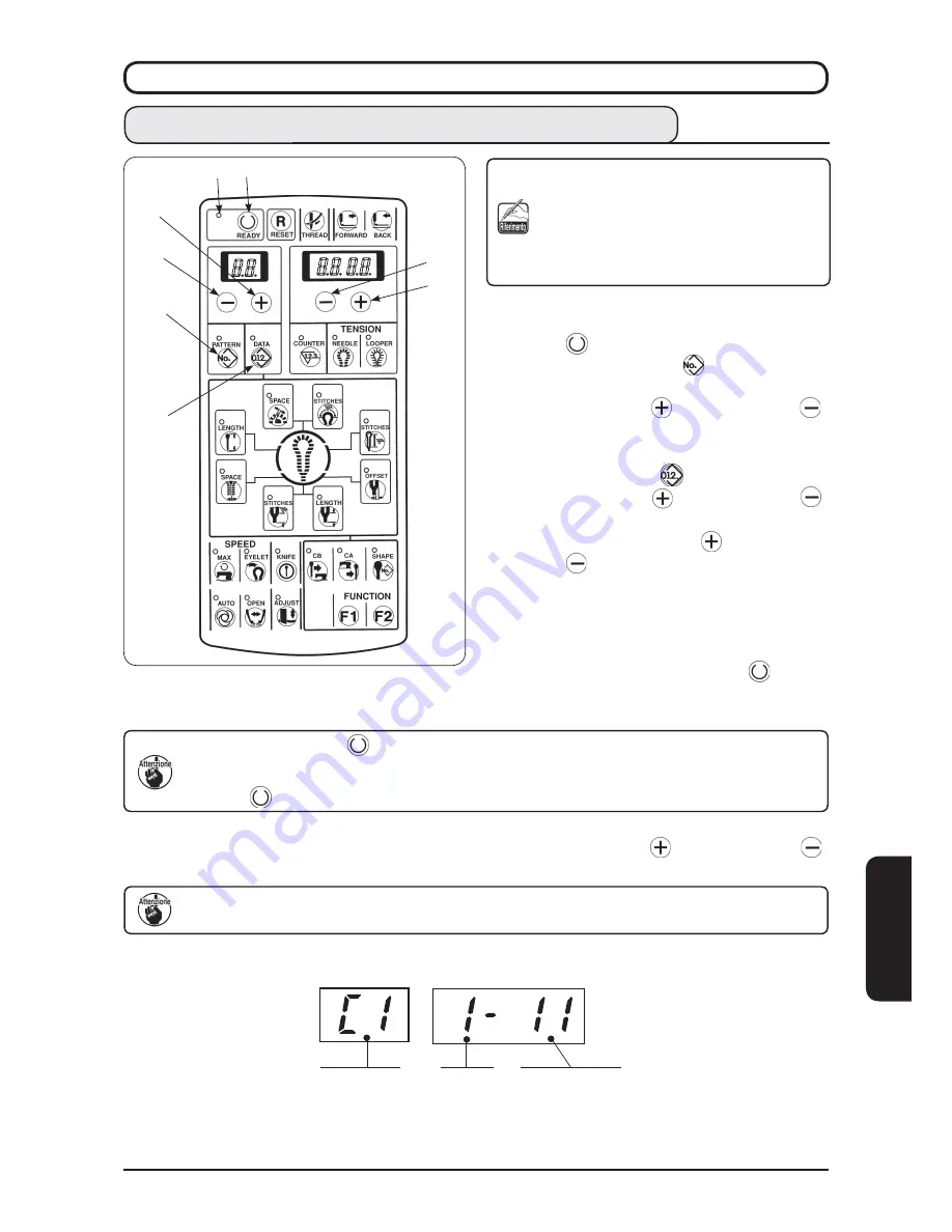 JUKI MEB-3200 Series Instruction Manual Download Page 397