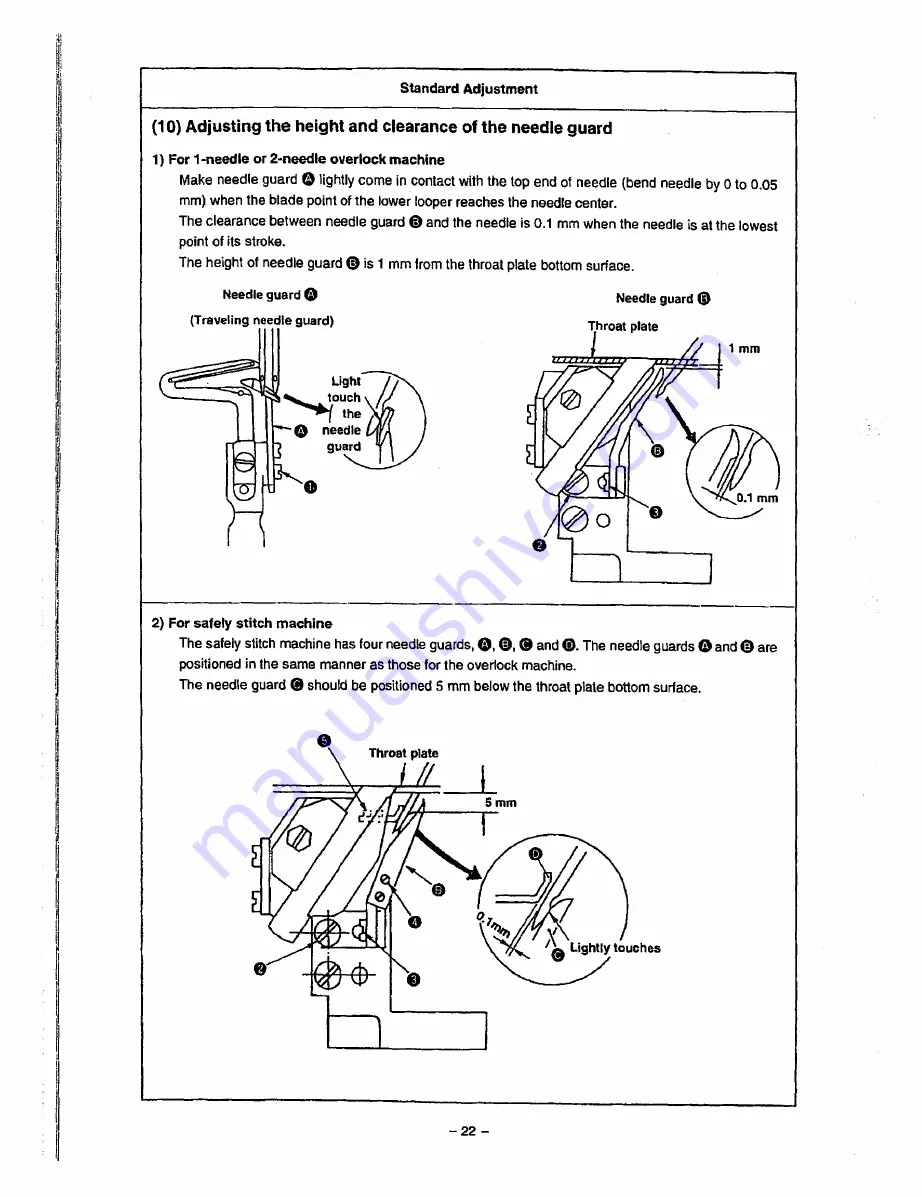 JUKI MO-6000G Series Скачать руководство пользователя страница 26