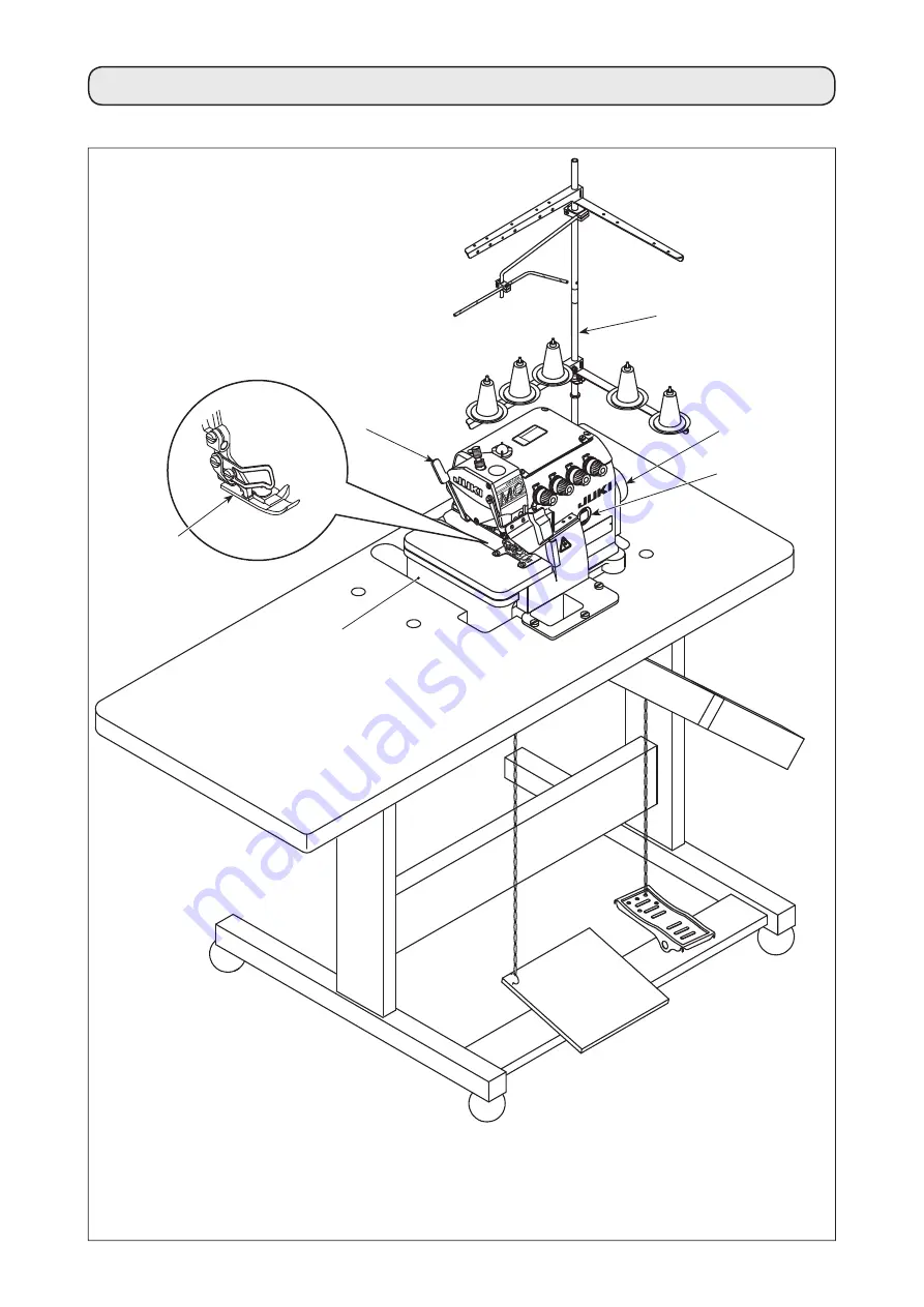 JUKI MO-6804S Instruction Manual Download Page 50