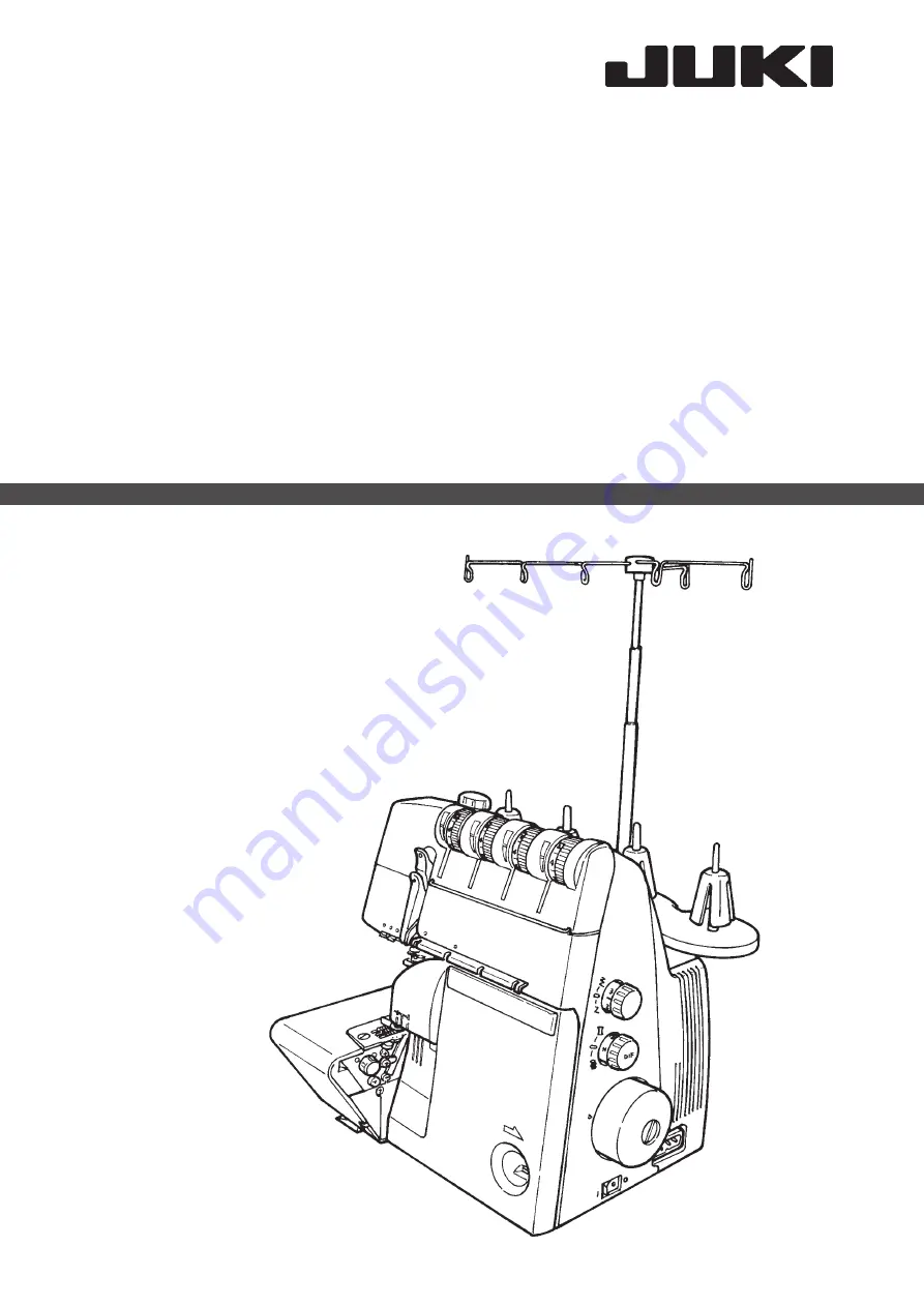 JUKI MO-734DE Скачать руководство пользователя страница 1