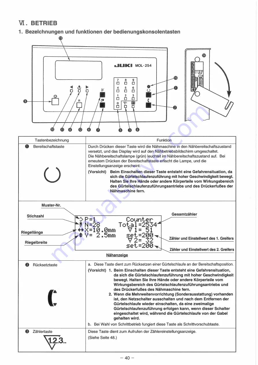 JUKI MOL-254 Скачать руководство пользователя страница 78