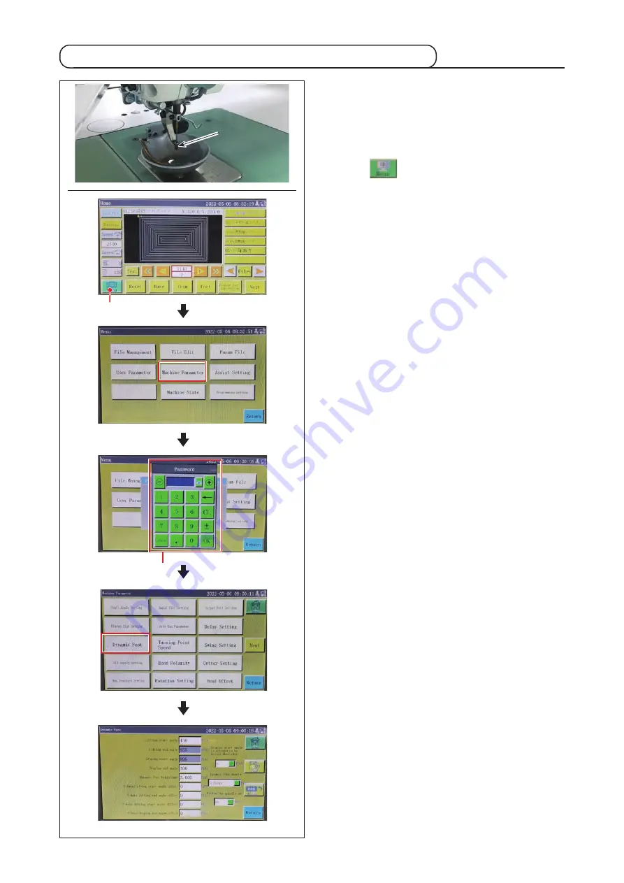 JUKI PS-900-13090 Instruction Manual Download Page 50