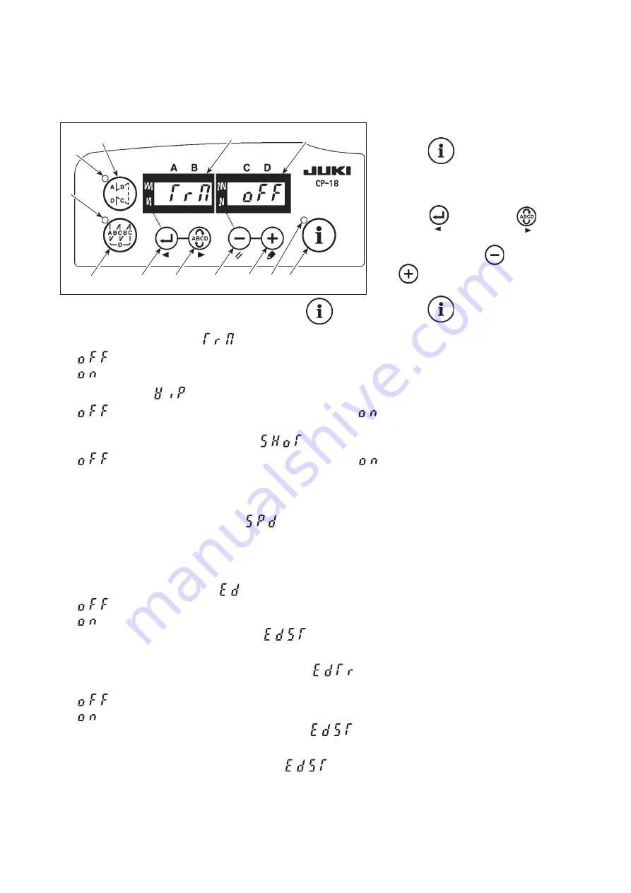 JUKI SC-920 Скачать руководство пользователя страница 39