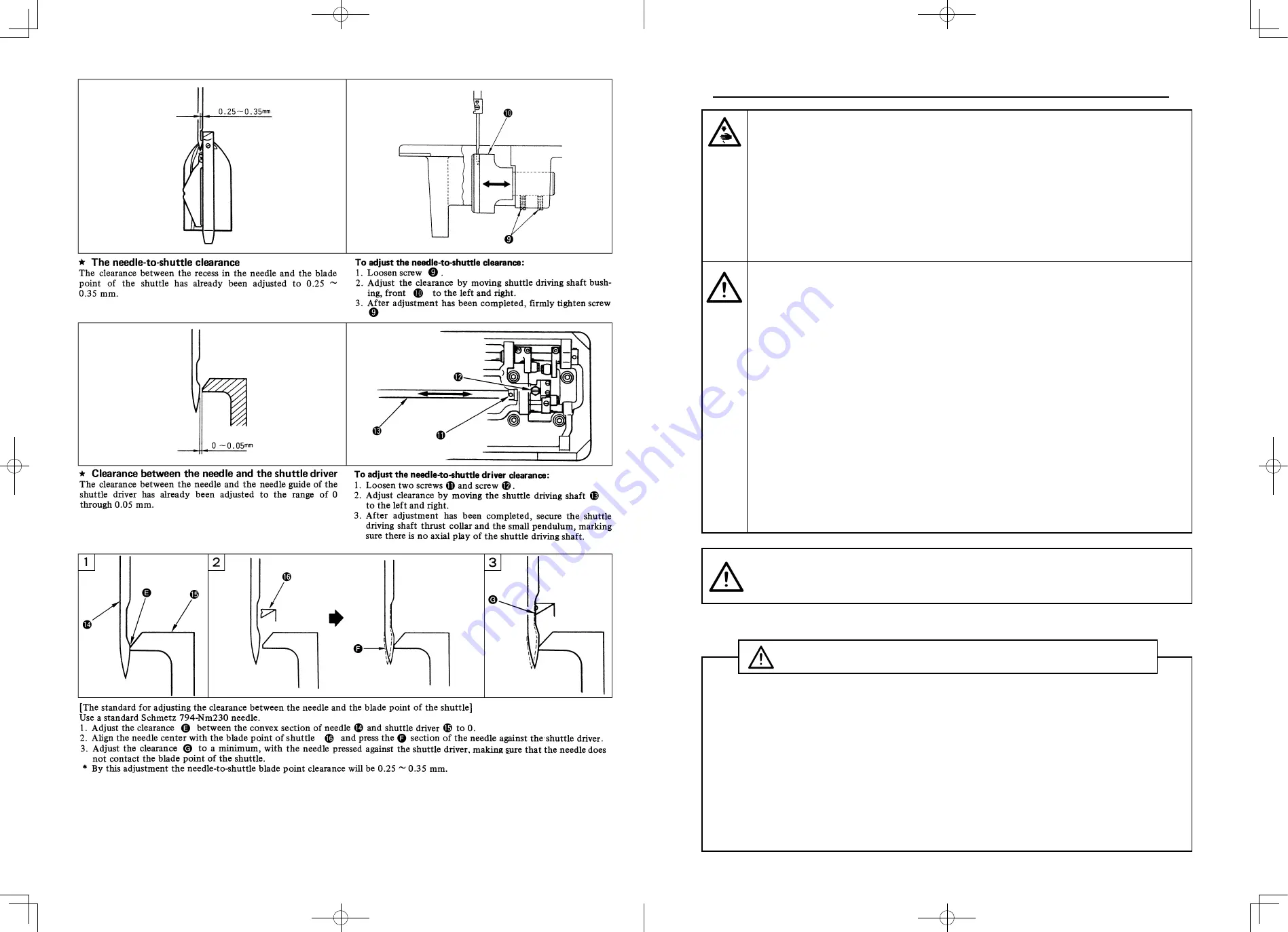 JUKI TNU-243 Instruction Manual Download Page 18