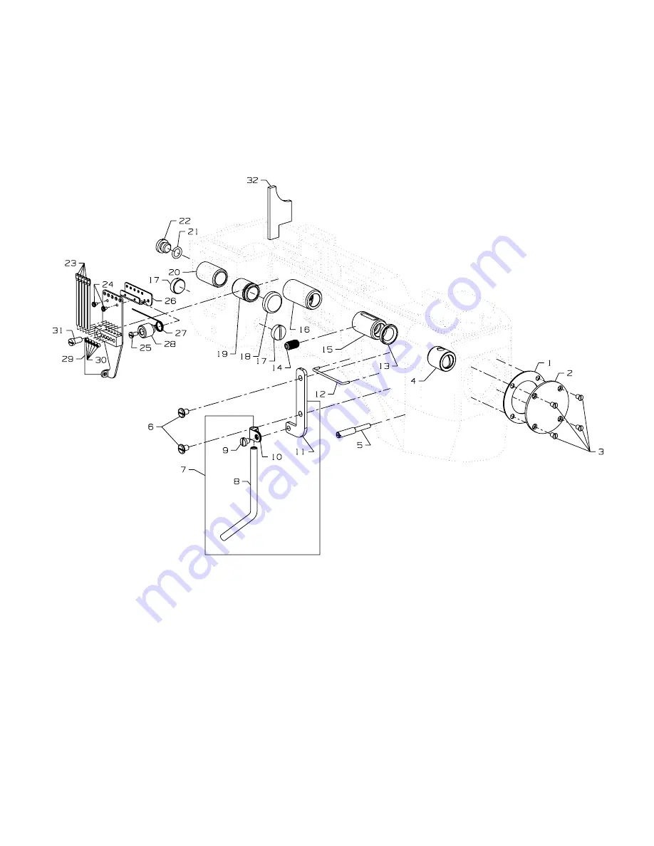 JUKI Union Special 36200L220-60 Adjusting Instructions And Illustrated Parts List Download Page 22