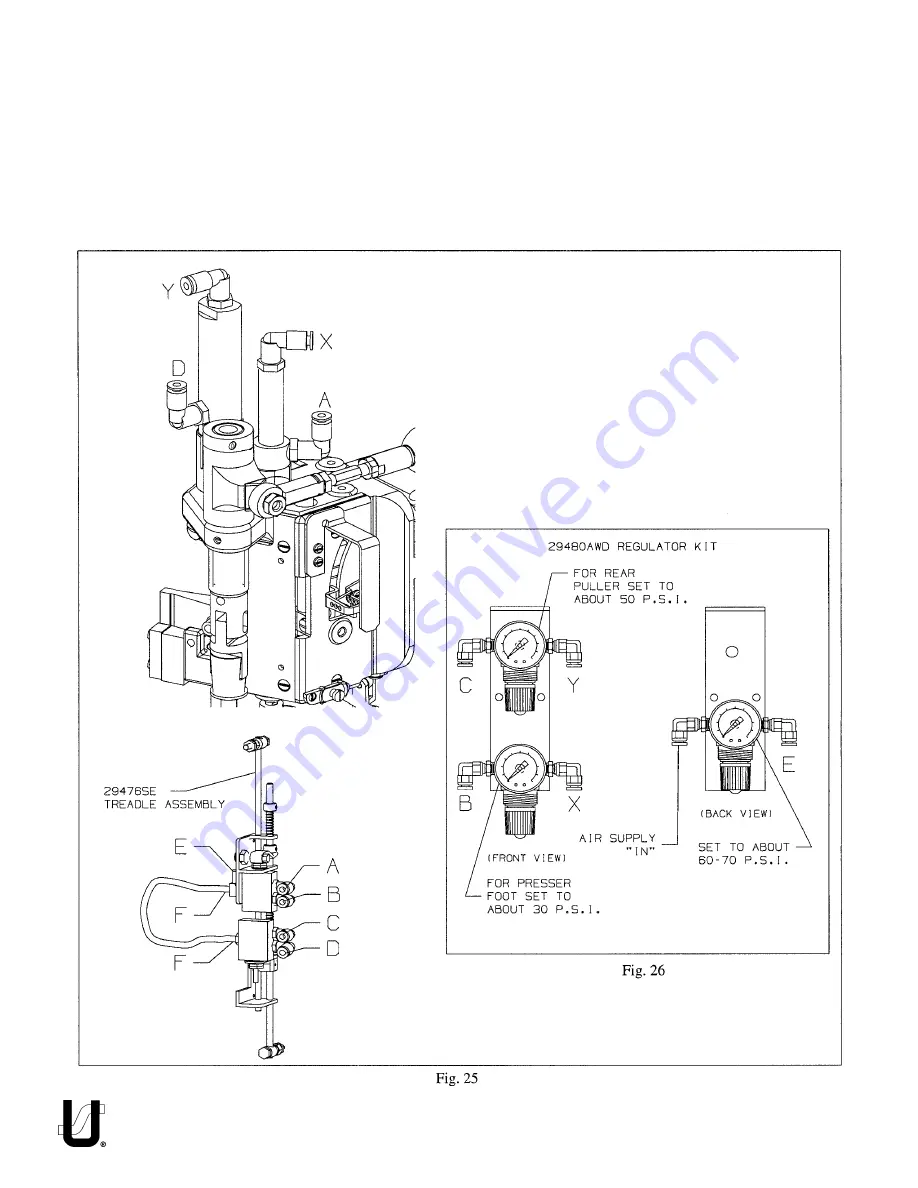 JUKI UnionSpecial 35800BLW Adjusting Instructions / Illustrated Parts List Download Page 18