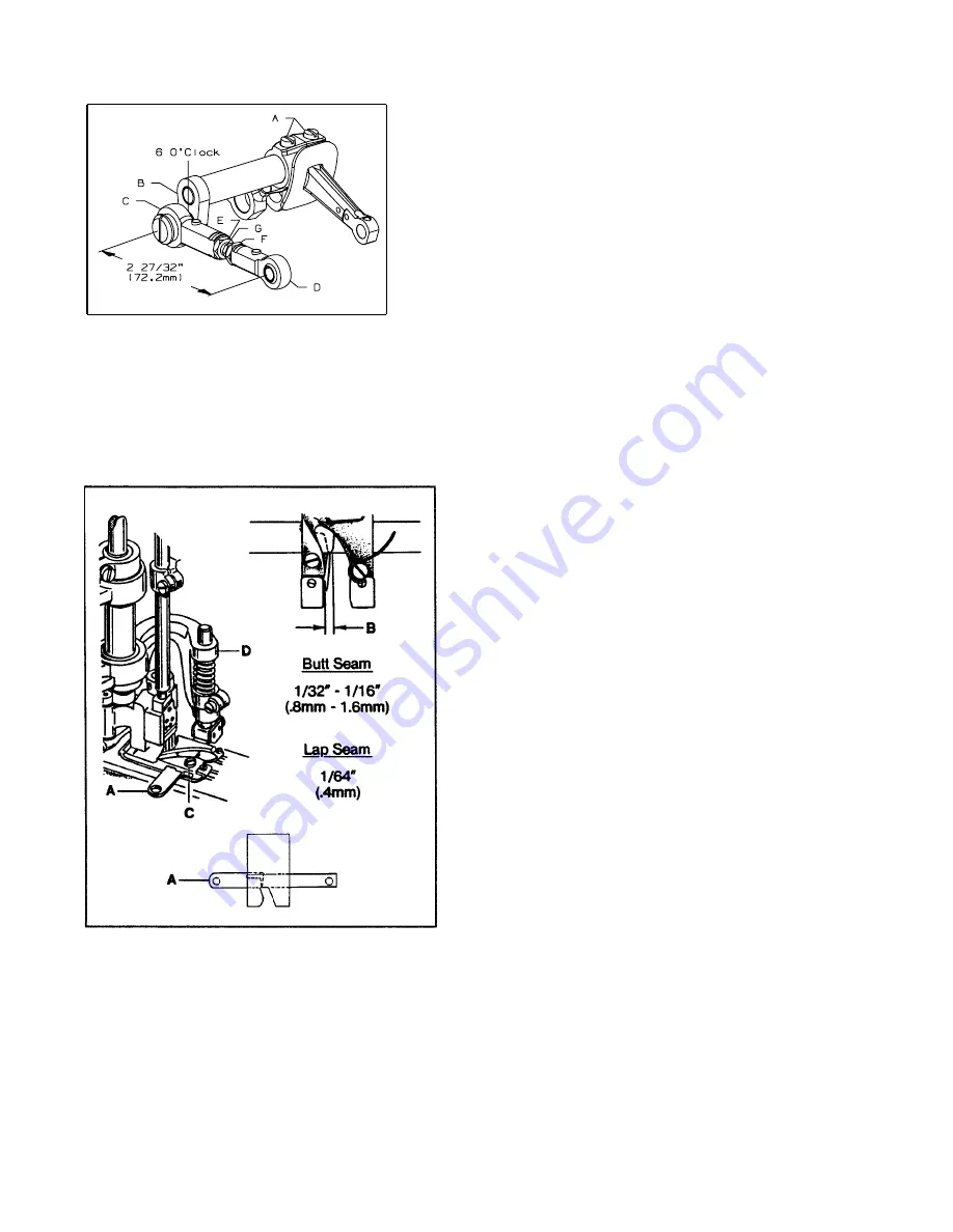 JUKI UnionSpecial 36200UAD52 Adjusting Instructions / Illustrated Parts List Download Page 18