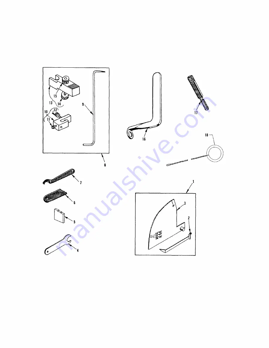 JUKI UnionSpecial 36200UAD52 Adjusting Instructions / Illustrated Parts List Download Page 58