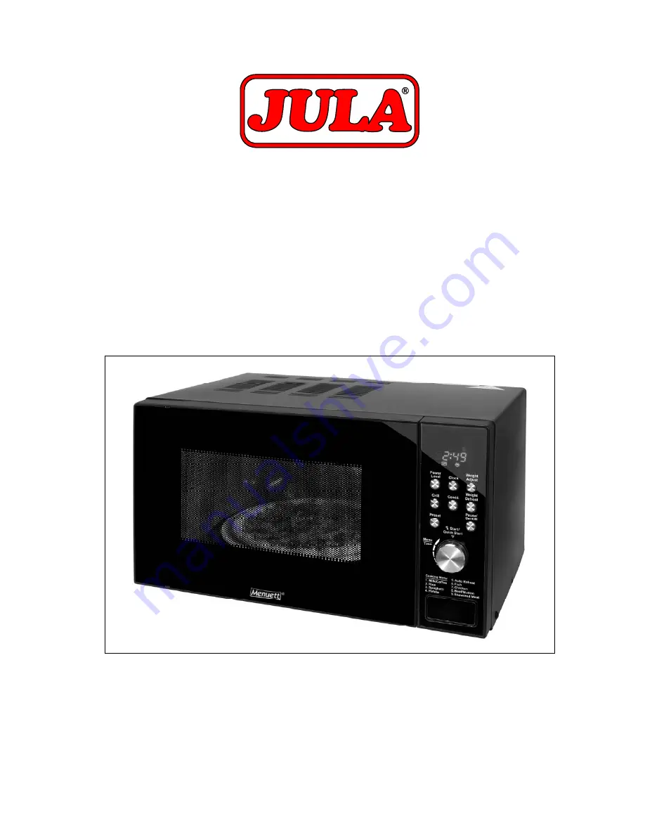 Jula 801-031 Operating Instructions Manual Download Page 1