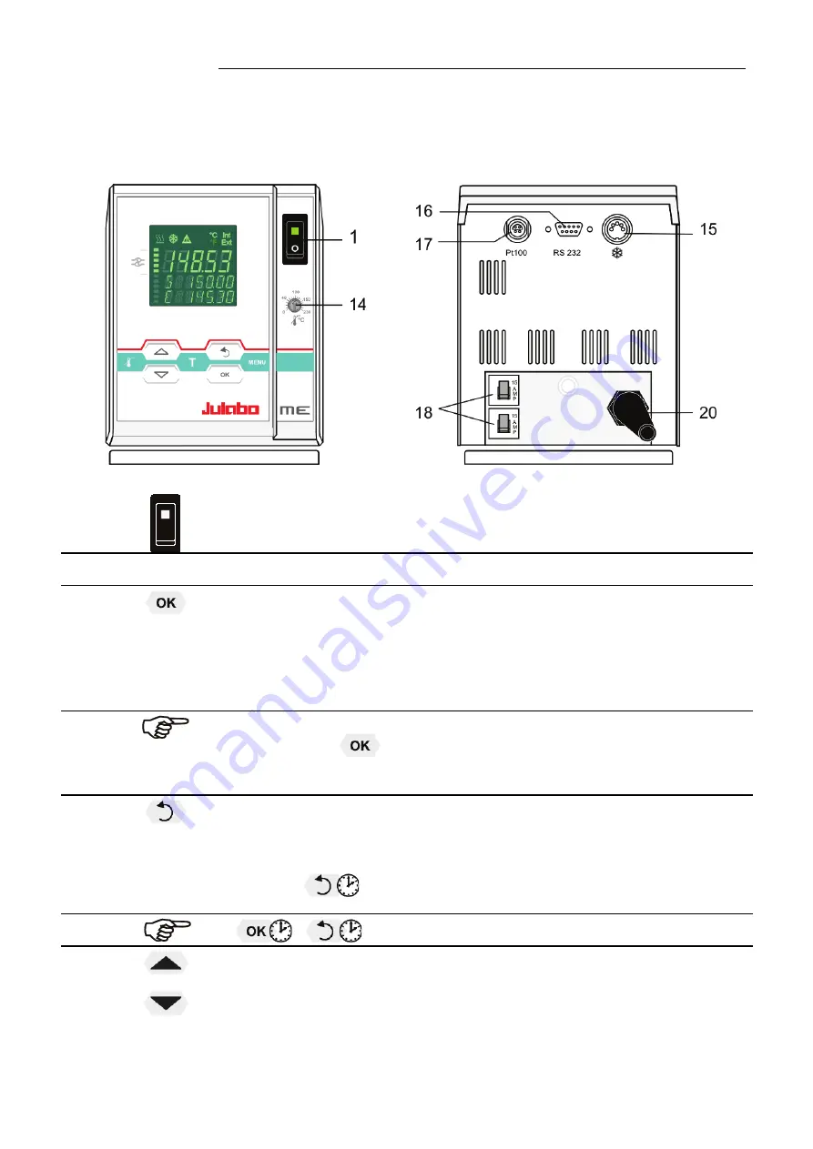 Julabo EW-12151-31 Operating Manual Download Page 17