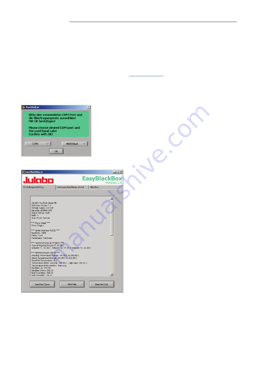 Julabo EW-12151-31 Operating Manual Download Page 65