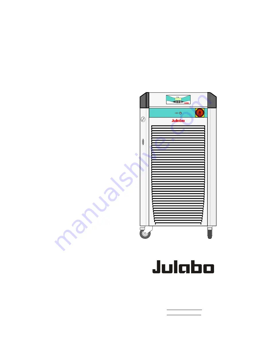 Julabo FL2503 Скачать руководство пользователя страница 1