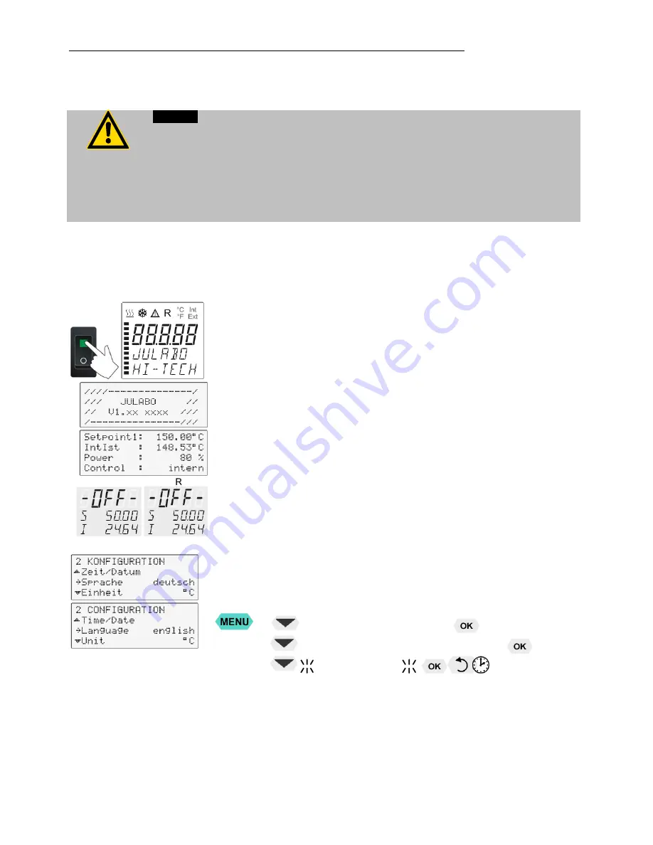 Julabo HL-4 Operating Manual Download Page 24