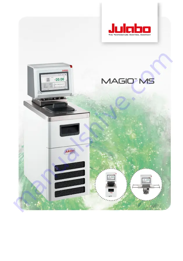 Julabo MAGIO MS-1000F Скачать руководство пользователя страница 1