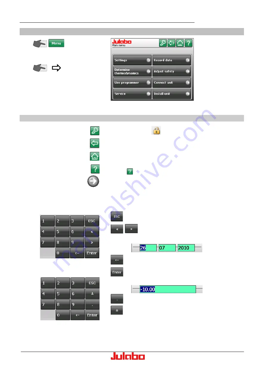 Julabo Presto Series Operating Manual Download Page 12