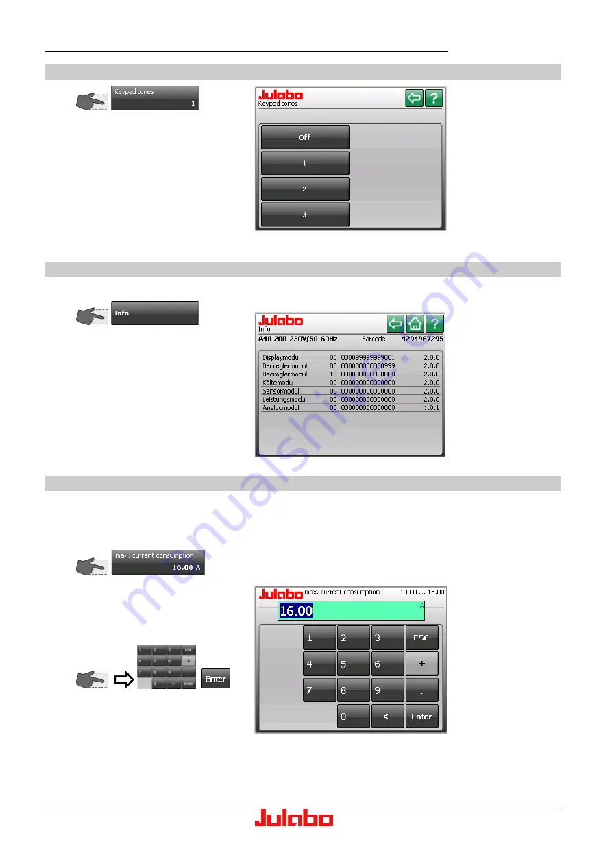 Julabo Presto Series Operating Manual Download Page 22