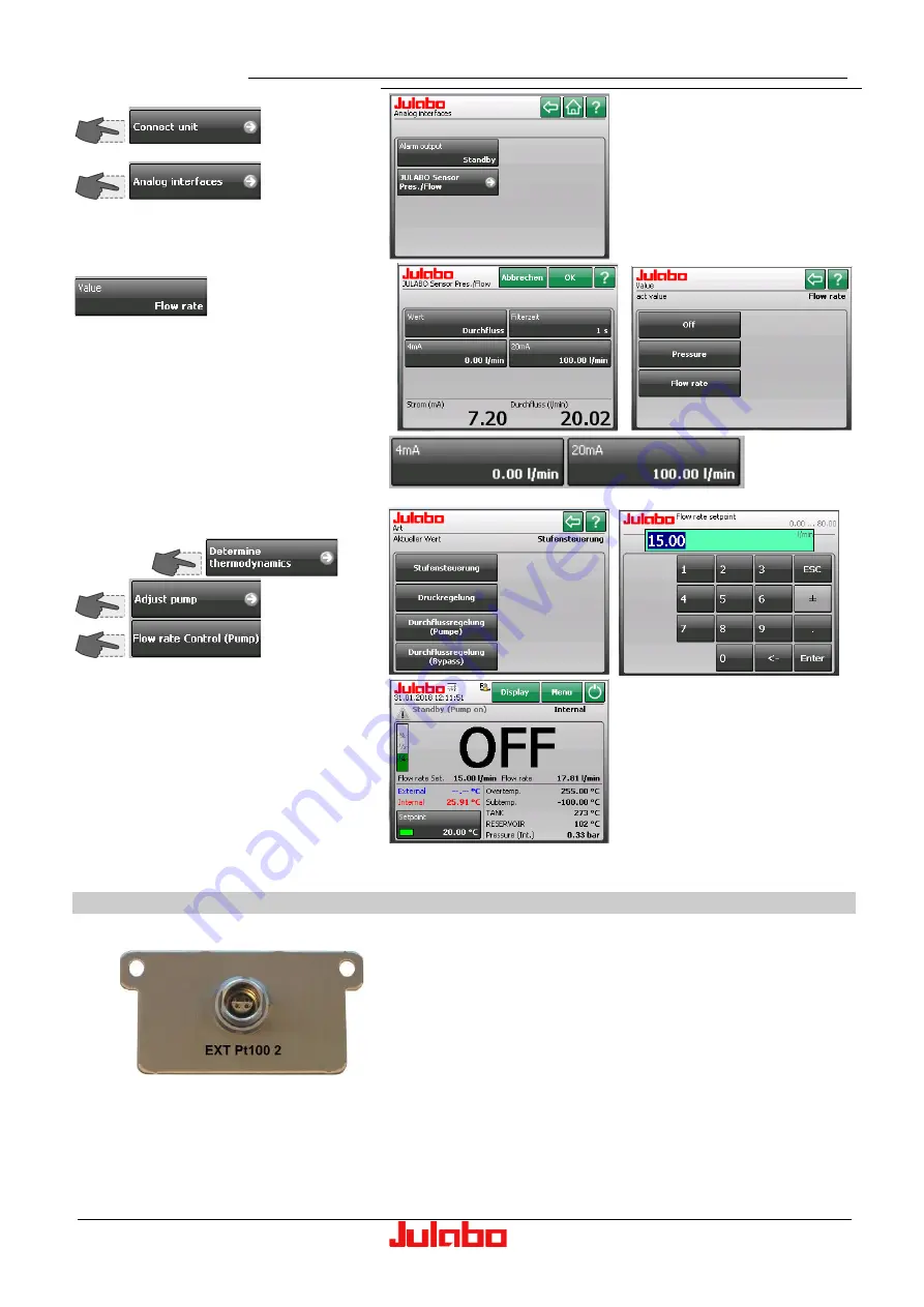 Julabo Presto Series Operating Manual Download Page 69