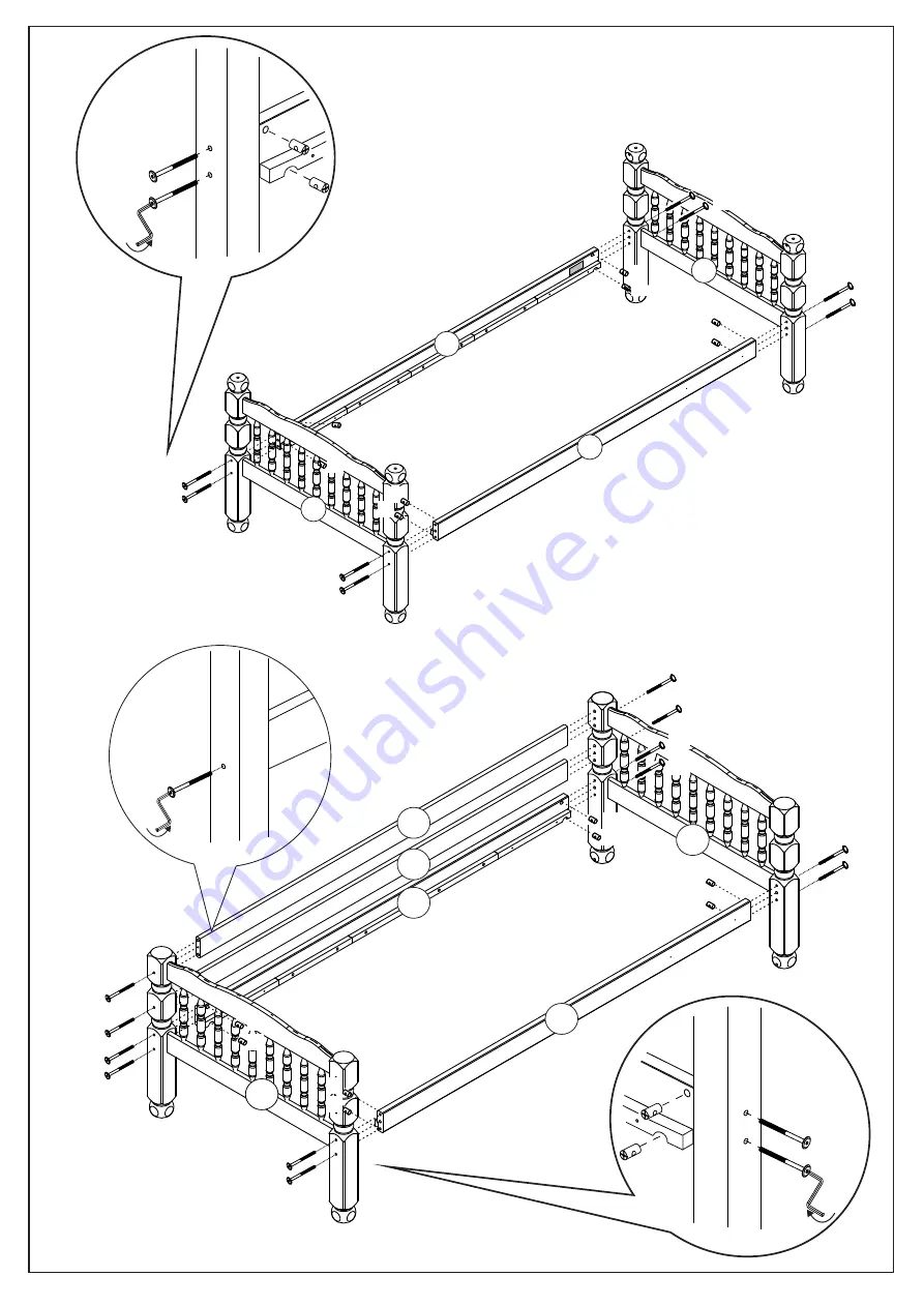 Julian Bowen Limited Chunky Bunk Bed Скачать руководство пользователя страница 6