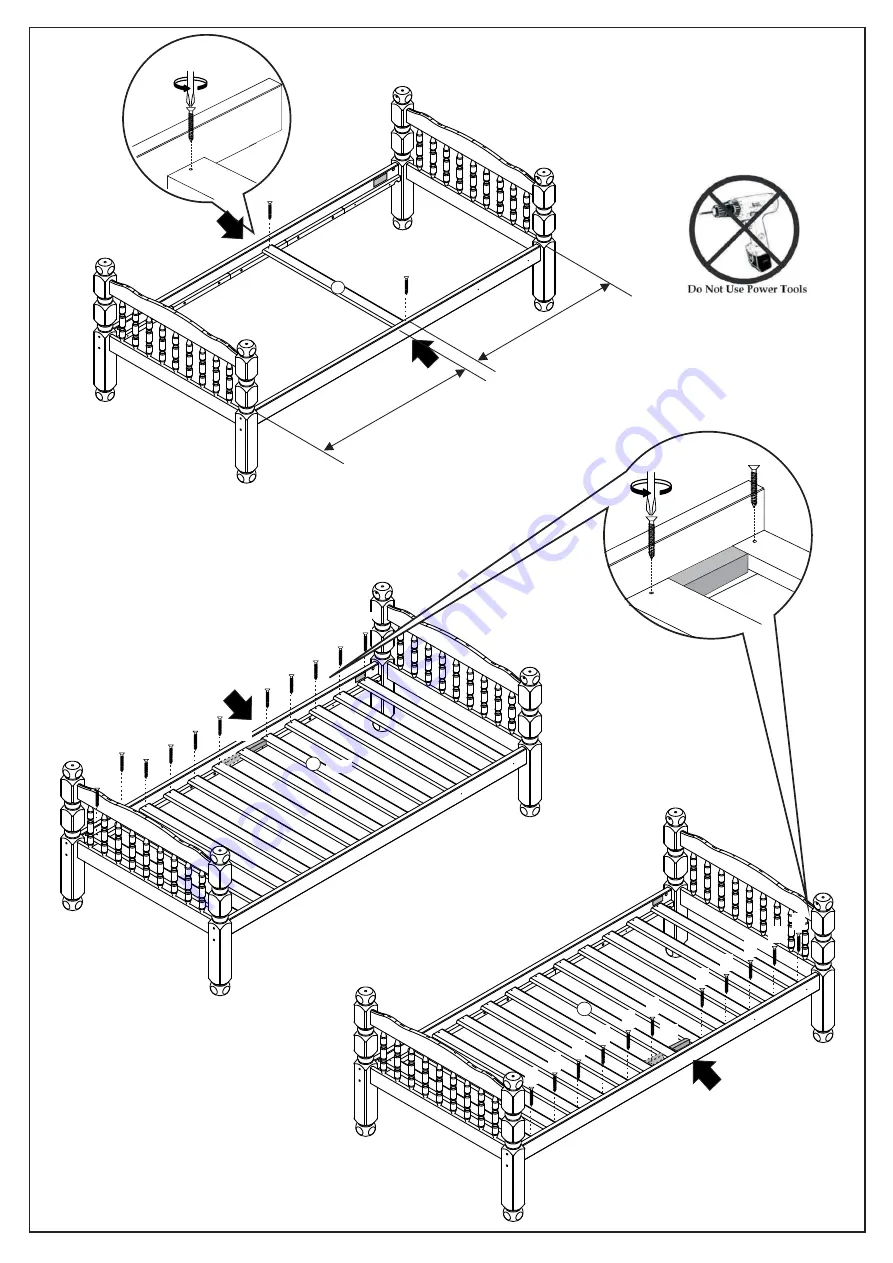 Julian Bowen Limited Chunky Bunk Bed Скачать руководство пользователя страница 7