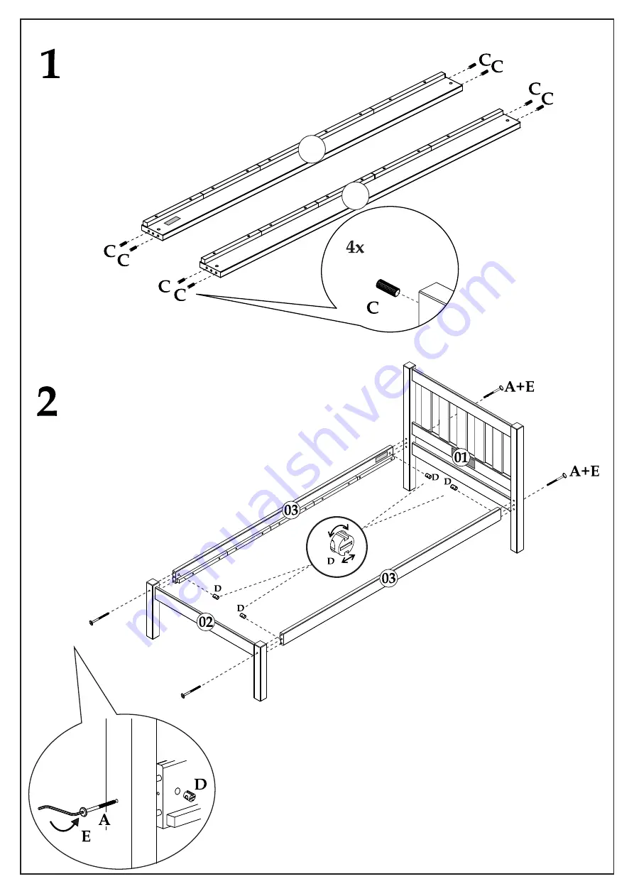 Julian Bowen Limited Luna LUN001 Assembly Instructions Manual Download Page 6