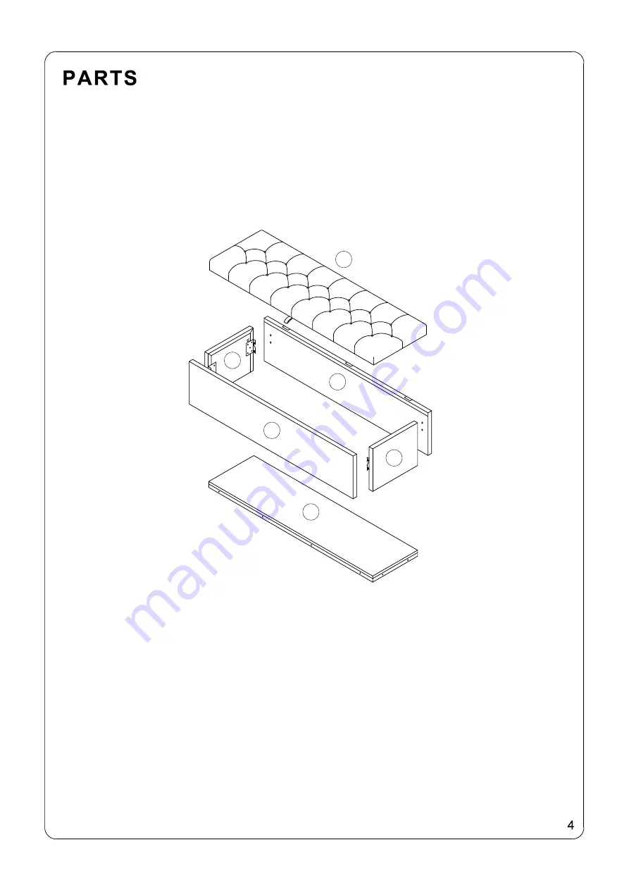 Julian Bowen Limited RAV017 Assembly Instructions Manual Download Page 4