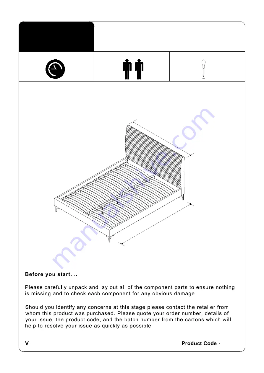 Julian Bowen Limited SAN105 Manual Download Page 1