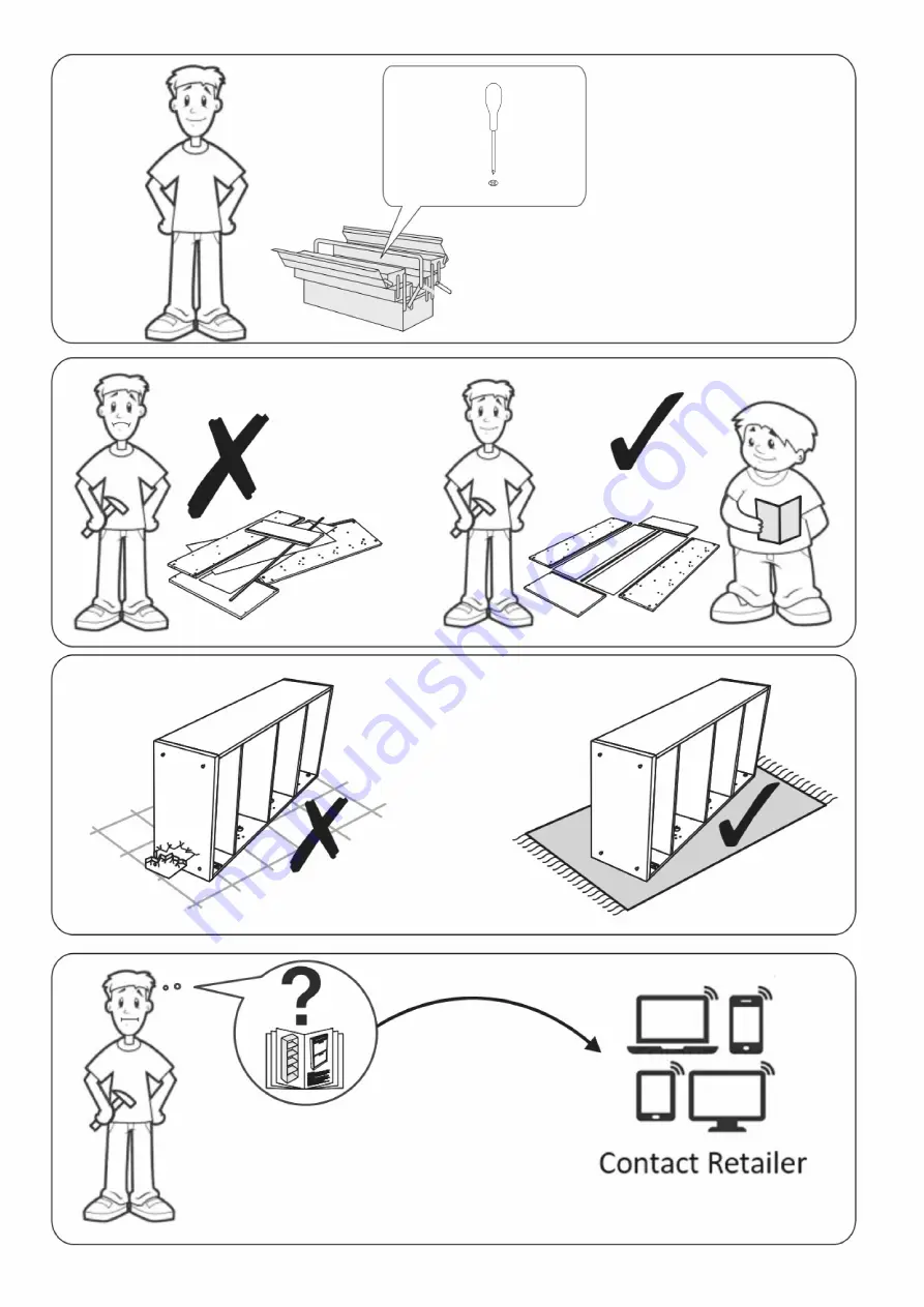 Julian Bowen Limited SAN106 Assembly Instructions Manual Download Page 2