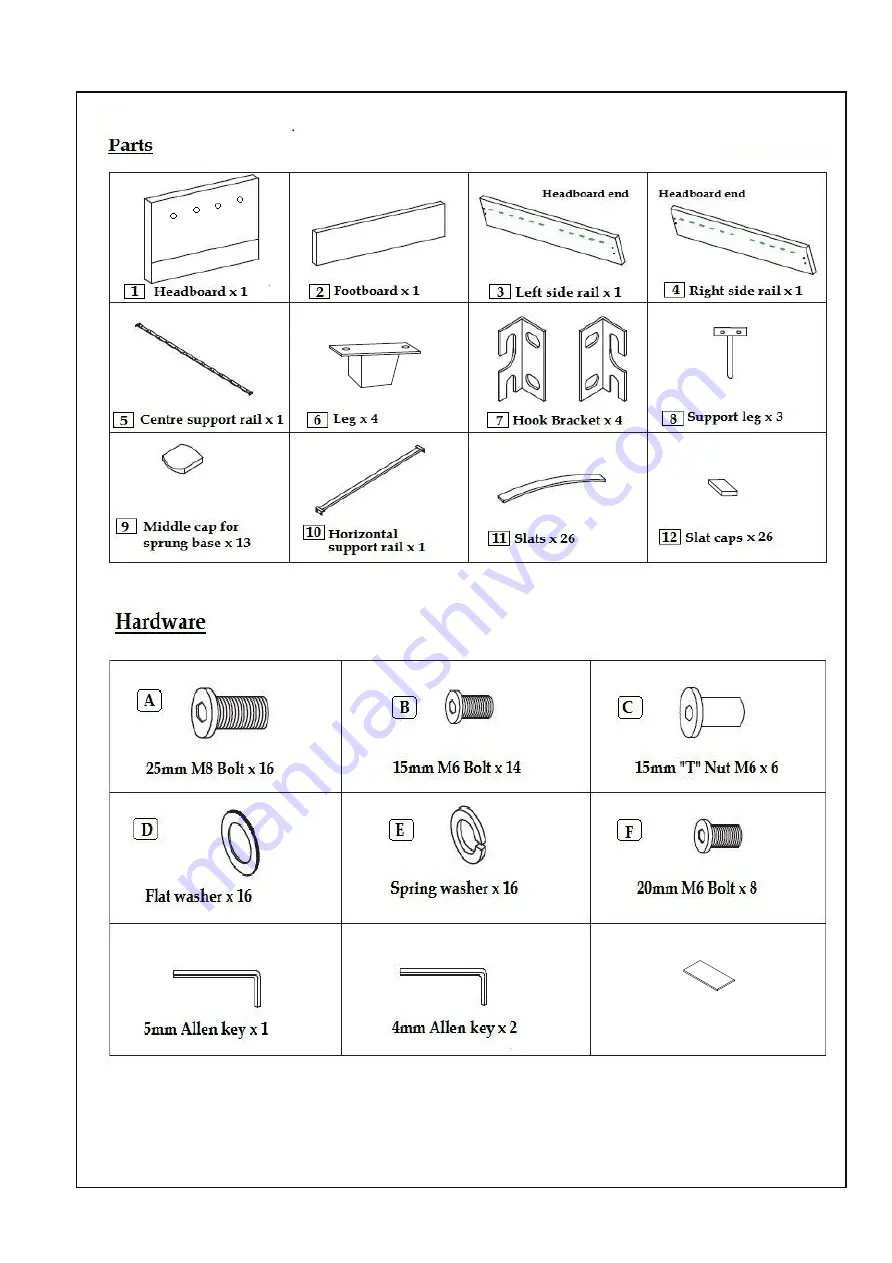 Julian Bowen Limited Shoreditch SHO203 Assembly Instructions Manual Download Page 3