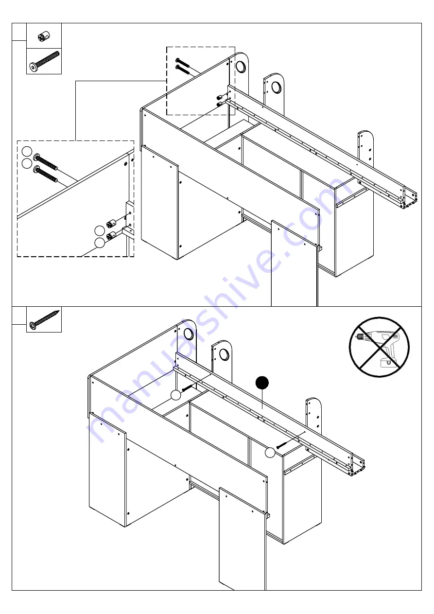 Julian Bowen Saturn Midsleeper SAT001 Assembly Instructions Manual Download Page 38