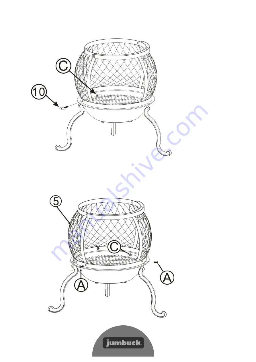 Jumbuck Chiminea Quick Start Manual Download Page 6