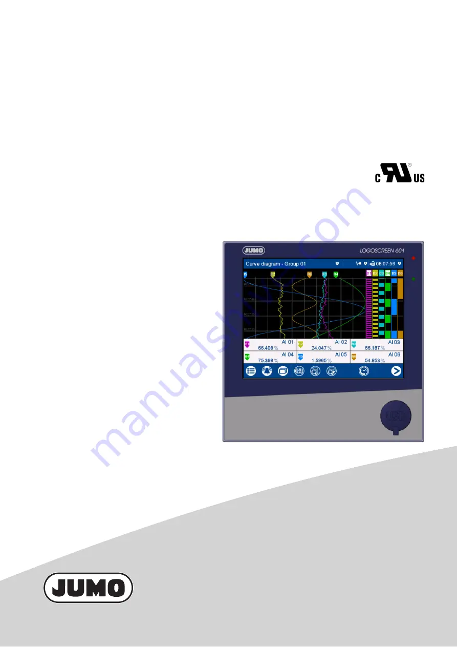 JUMO 706521 Operating Manual Download Page 1