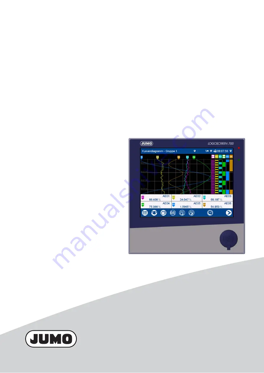 JUMO LOGOSCREEN 601 Скачать руководство пользователя страница 3