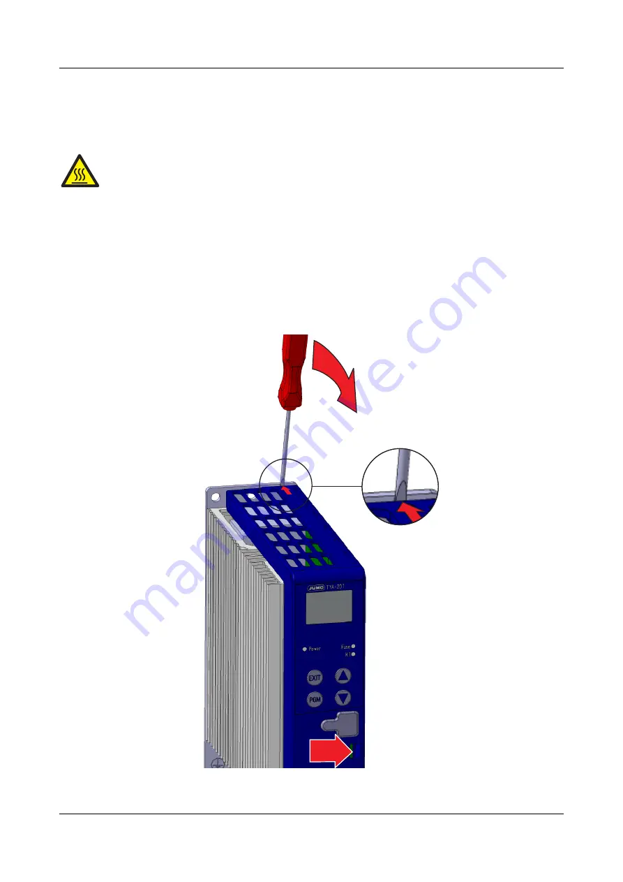 JUMO TYA S202 Operating Manual Download Page 87