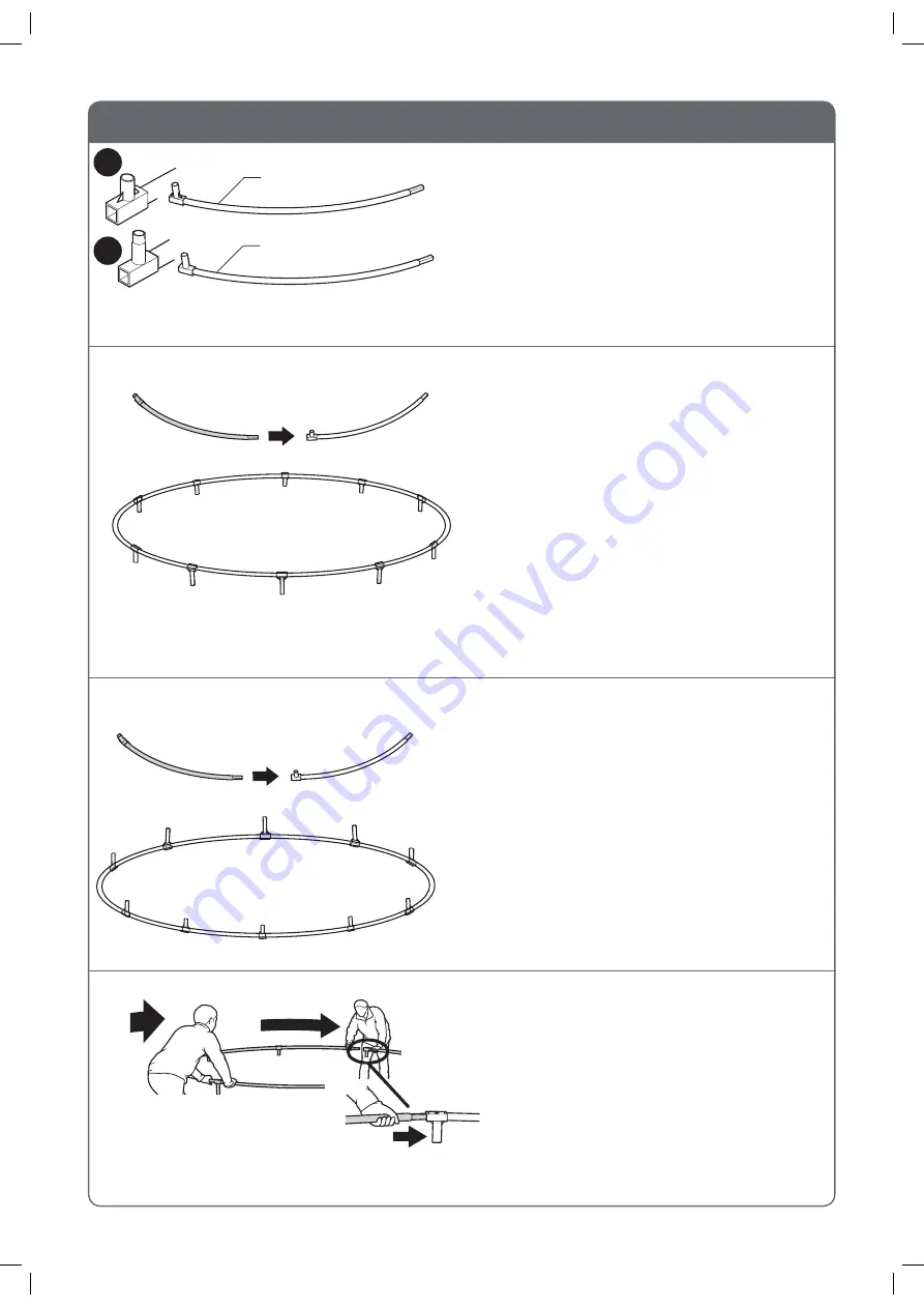 Jumpking 12ft Inground Combo Trampoline Скачать руководство пользователя страница 9