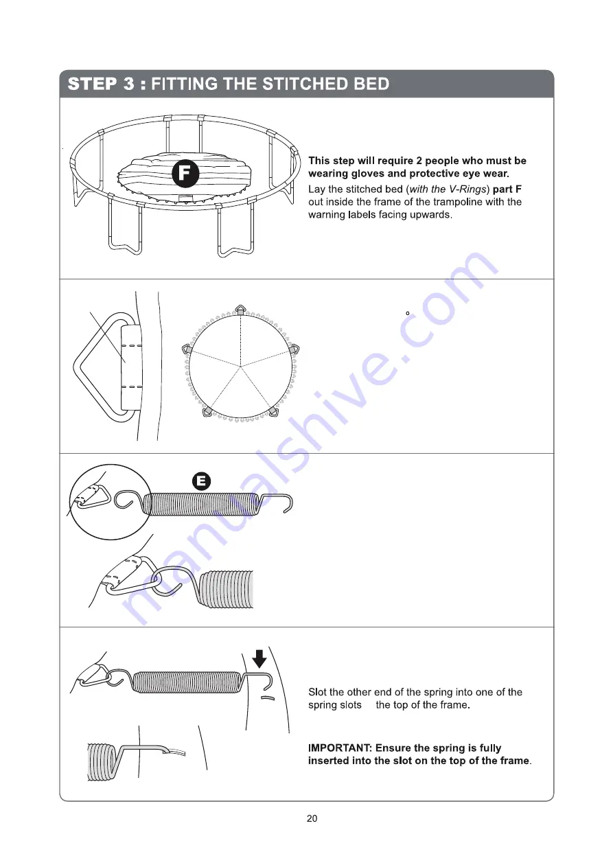 Jumpking Bounce Safe BS12PRO User Manual Download Page 20