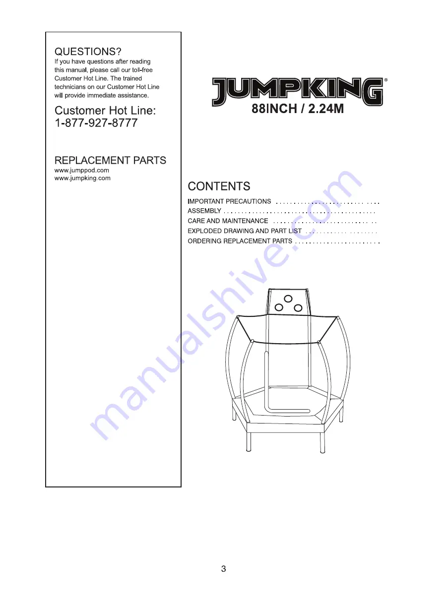 Jumpking JK7524TBG User Manual Download Page 3