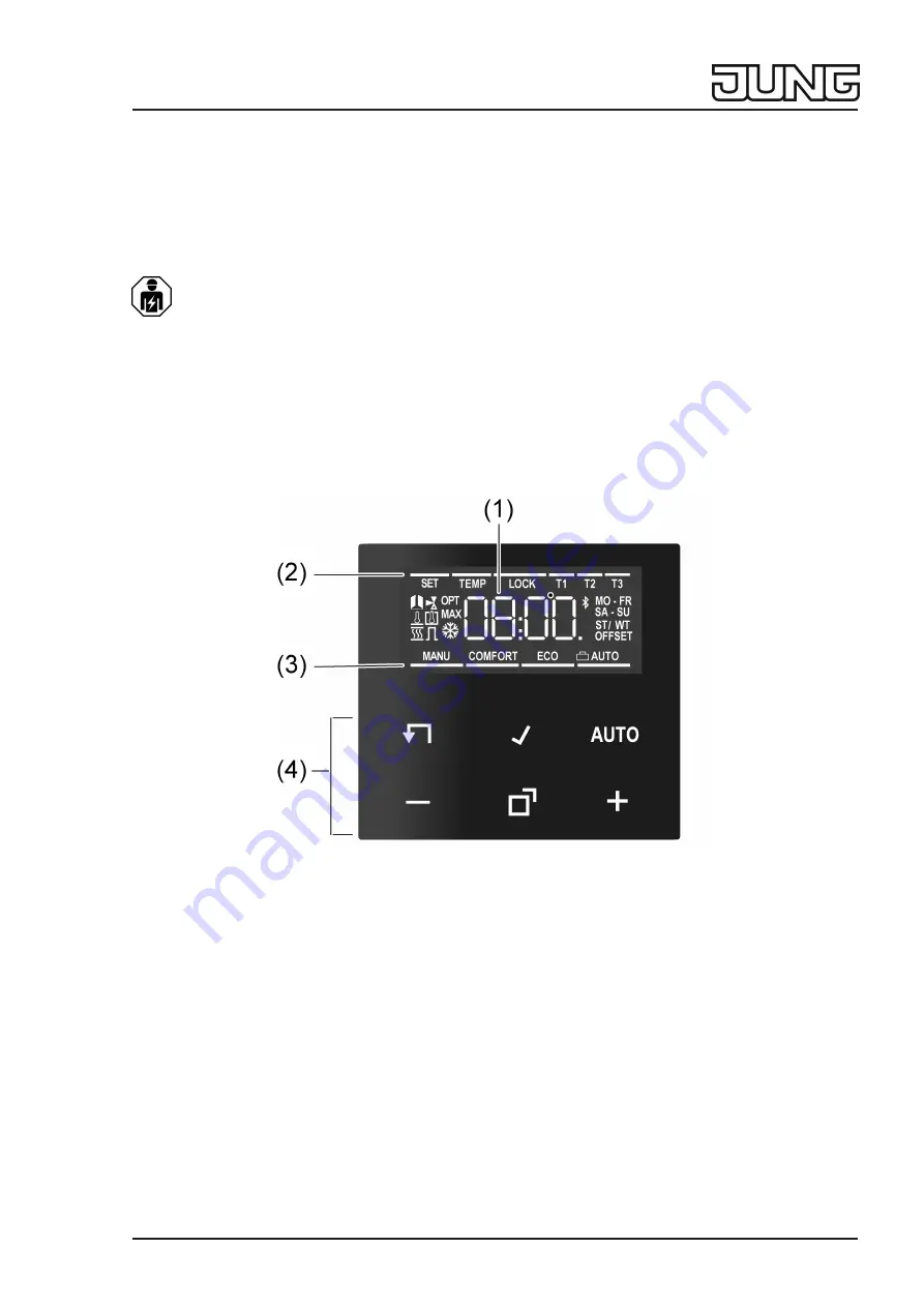 Jung 1790D Series Operating Instructions Manual Download Page 1