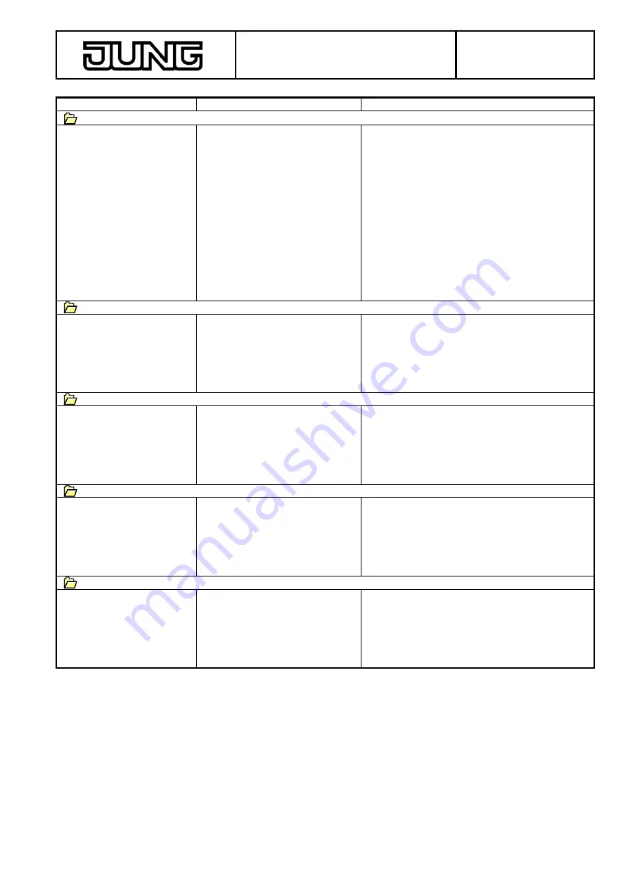 Jung 2072 TSM Product Manual Download Page 28