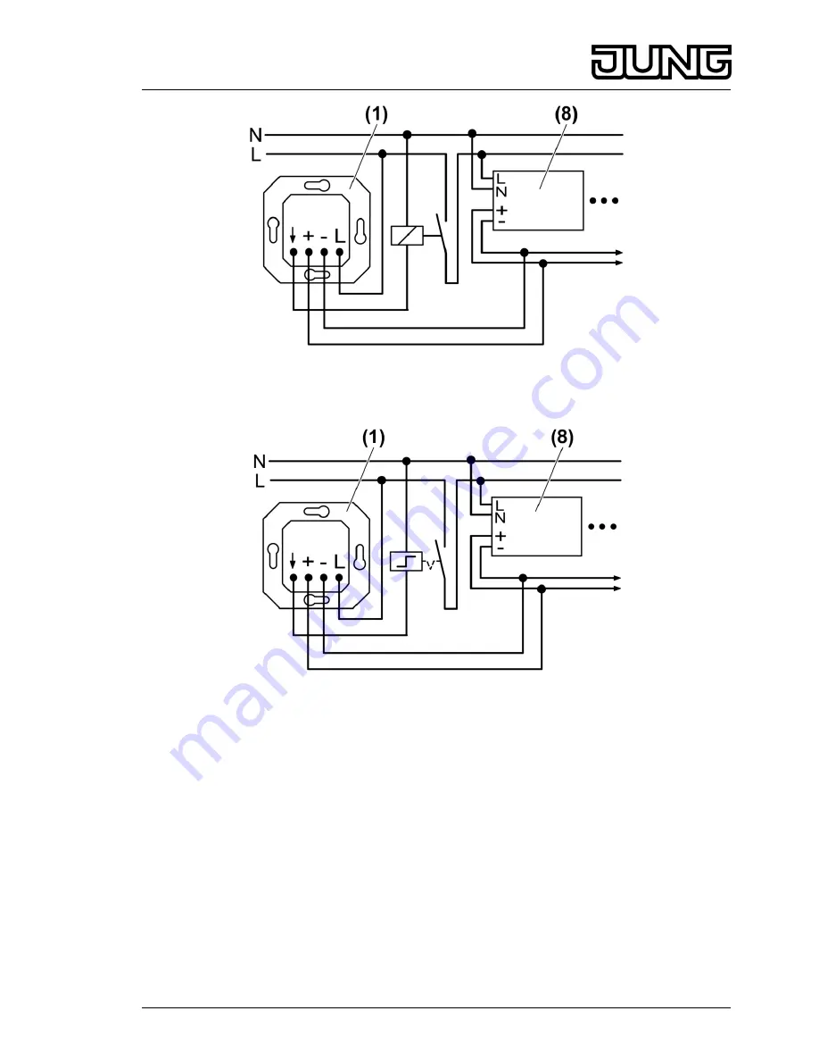 Jung 240-10 Operating Instructions Download Page 3