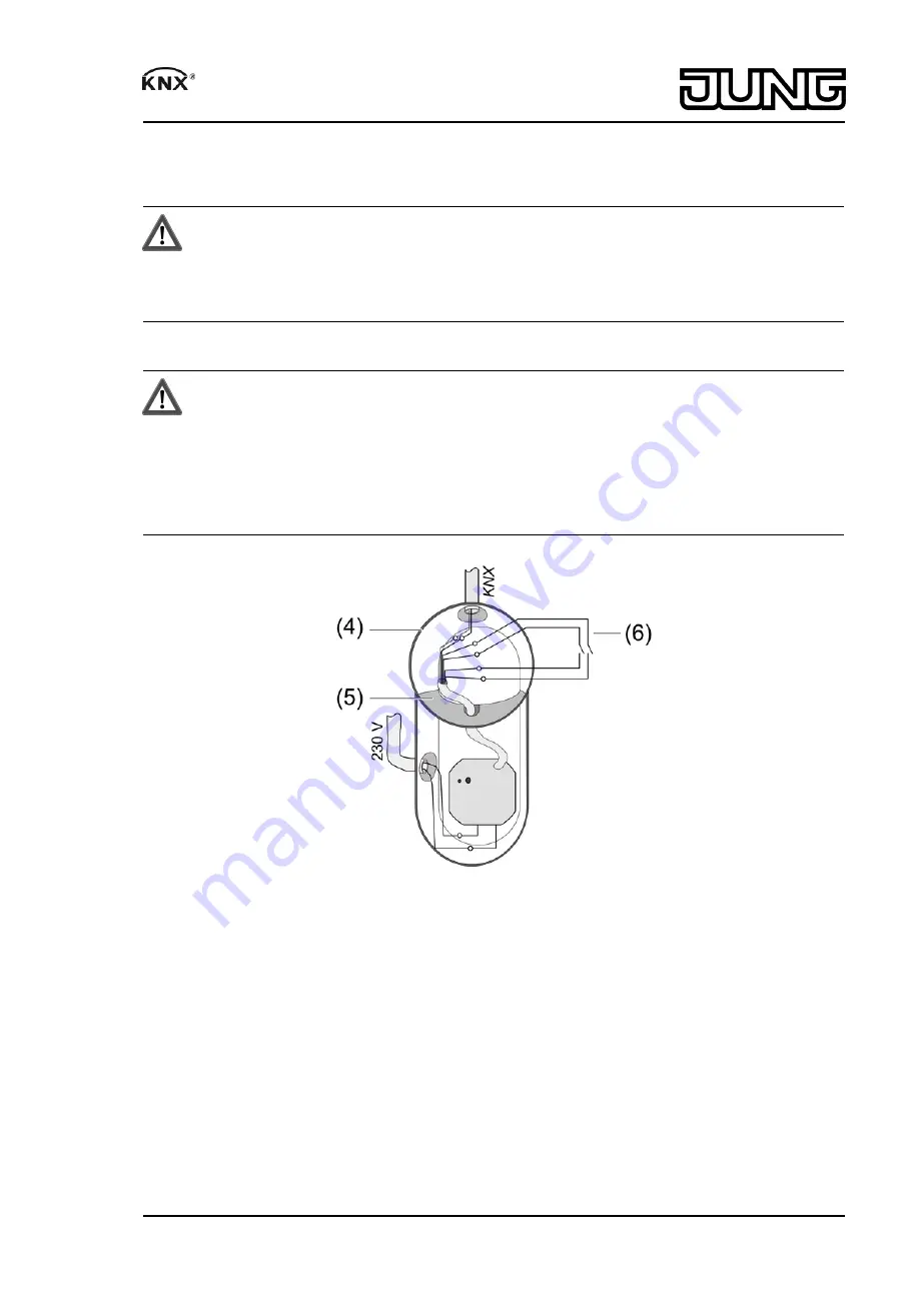 Jung 3210 UP Operating Instructions Manual Download Page 3