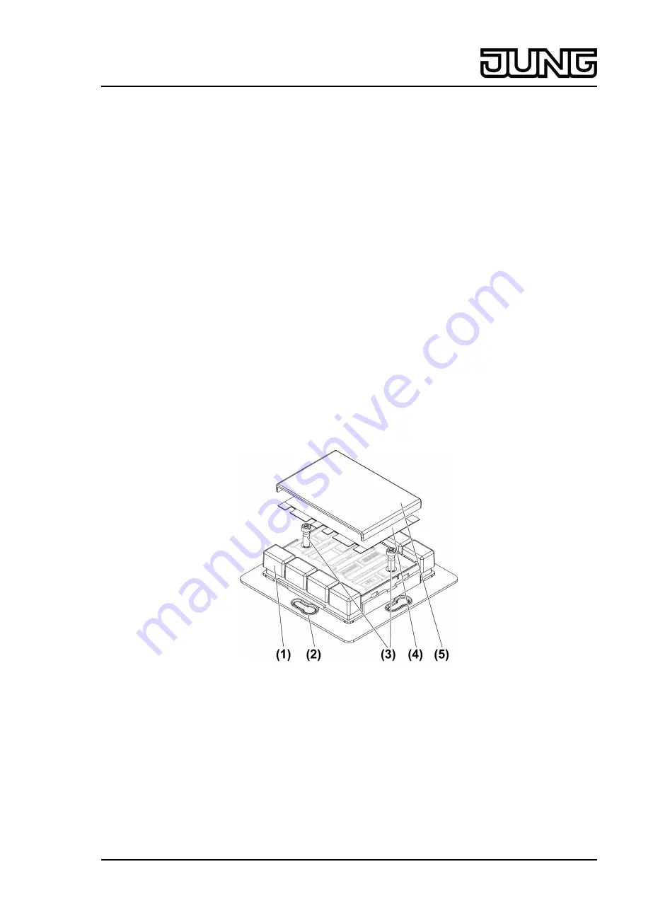 Jung A 41 F Series Operating Instructions Manual Download Page 1