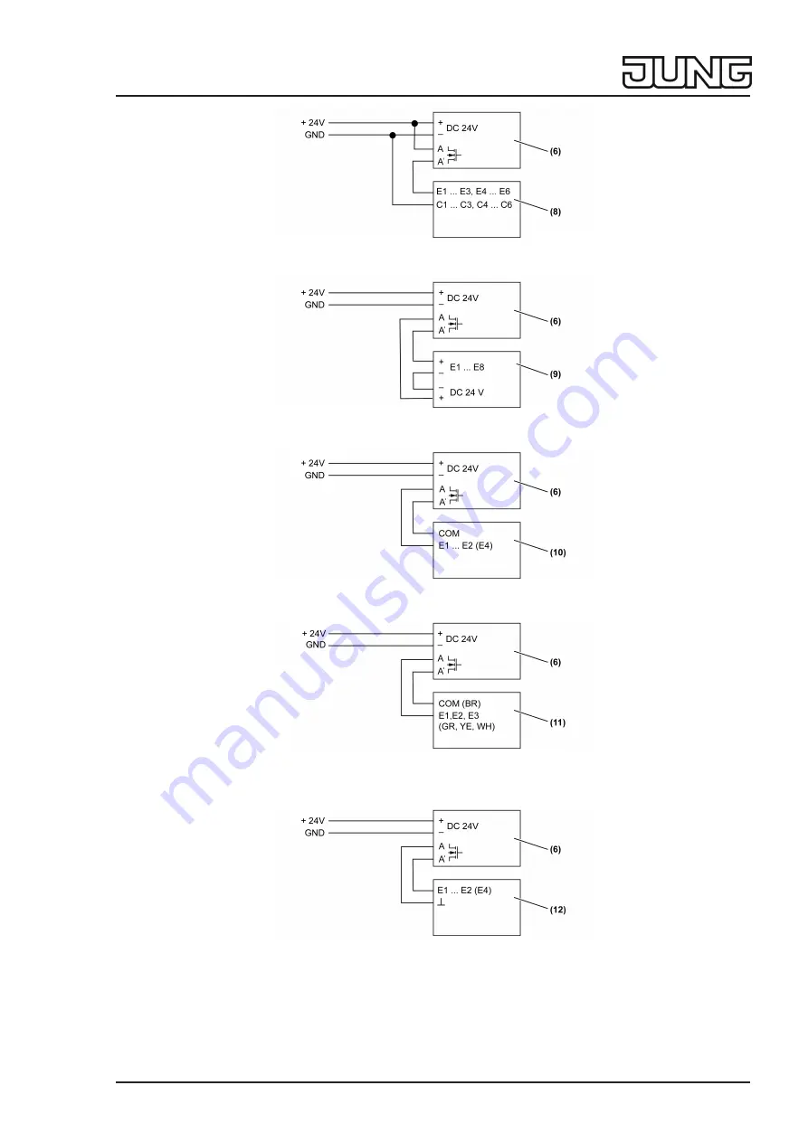 Jung BM360MBWW Operating Instructions Manual Download Page 4