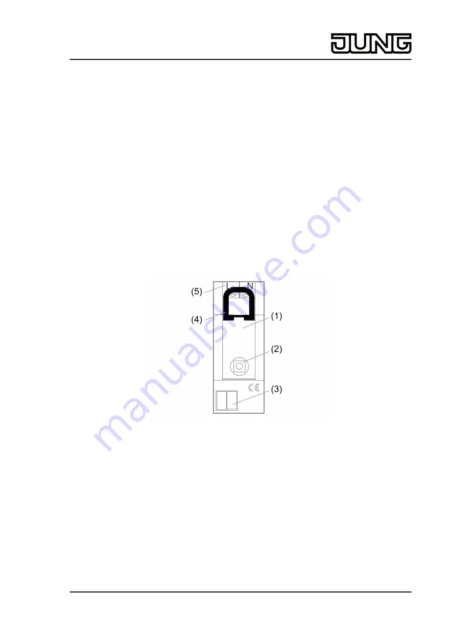 Jung FK100REG Operating Instructions Download Page 1