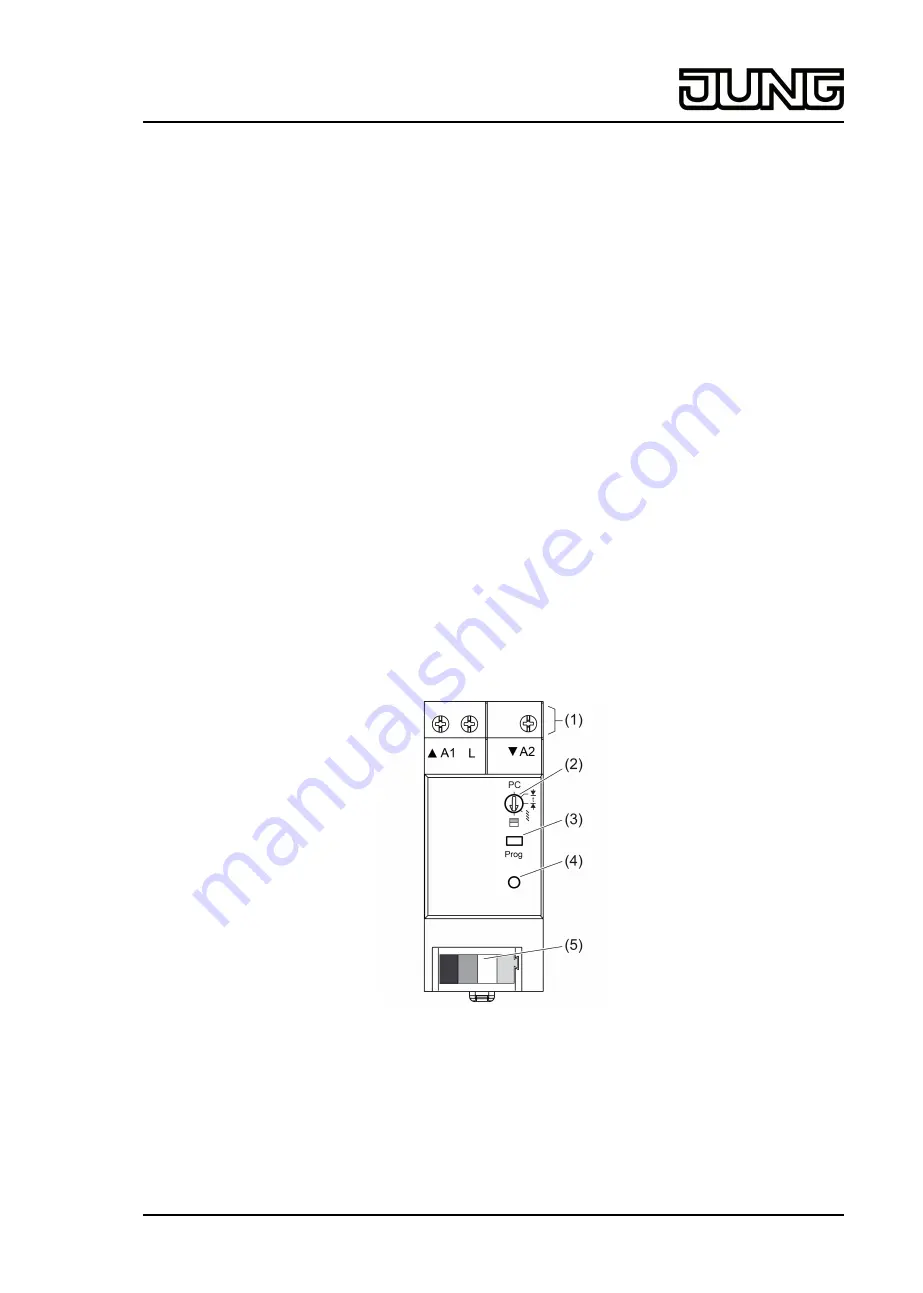 Jung FM J 50700 REG Operating Instructions Manual Download Page 1