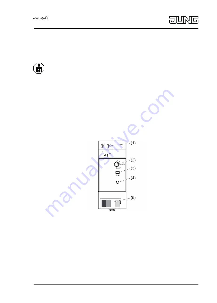 Jung FMAS16REG Operating Instructions Manual Download Page 1