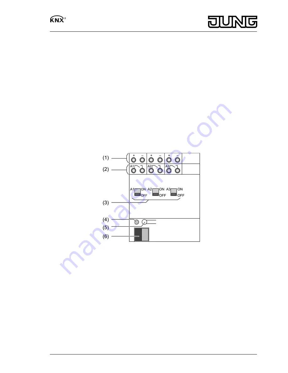 Jung KNX 2193 REG Скачать руководство пользователя страница 1