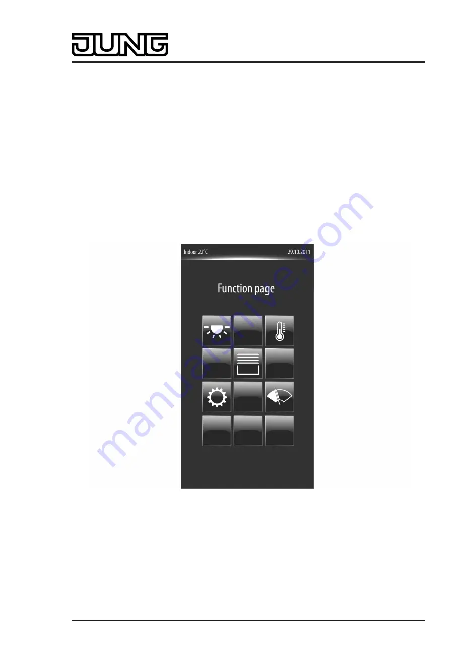 Jung Smart Control SC 1000 KNX Product Documentation Download Page 67