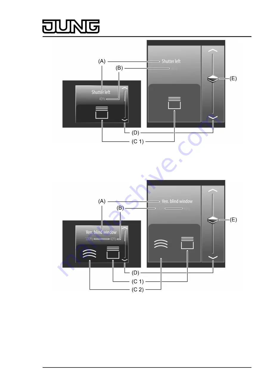 Jung Smart Control SC 1000 KNX Product Documentation Download Page 95